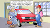 Cartoon: Goldene-Hochzeits-Rede (small) by Harm Bengen tagged goldene,hochzeit,rede,schreiben,vw,niedersachsen,weil,regierungserklärung,dieselskandal,abgasskandal,susemil,harm,bengen,cartoon,karikatur