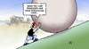 Cartoon: Griechenland-Privatisierungen (small) by Harm Bengen tagged griechenland,privatisierungen,kugel,sisyphus,harm,bengen,cartoon,karikatur