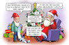 Cartoon: Groko-Wunsch (small) by Harm Bengen tagged weihnachtsmann,wunsch,angela,groko,minderheitsregierung,neuwahlen,spd,regierung,jamaika,cdu,merkel,koalition,sondierungen,harm,bengen,cartoon,karikatur