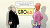 Cartoon: Groko-Zustand (small) by Harm Bengen tagged groko,zustand,offizielle,schreibweise,knock,out,cdu,csu,spd,nahles,rücktritt,krise,regierung,harm,bengen,cartoon,karikatur