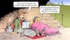 Cartoon: Habecks Industriestrategie (small) by Harm Bengen tagged habeck,grüne,industriestrategie,brückenstrompreis,industriestrompreis,bettler,obdachlose,brücke,harm,bengen,cartoon,karikatur