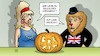 Cartoon: Halloween-Verschiebung (small) by Harm Bengen tagged halloween,verschiebung,brexit,weihnachten,gb,uk,europa,eu,kürbis,johnson,löwe,harm,bengen,cartoon,karikatur