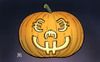 Cartoon: Halloween 2012 (small) by Harm Bengen tagged halloween,2012,euro,eurokrise,krise,angst,schrecken,harm,bengen,cartoon,karikatur