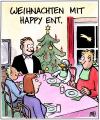 Cartoon: Happy Ent (small) by Harm Bengen tagged happy end ente ende weihnachten bescherung festessen essen geflügel liebe verschont braten serviette kind familie tannenbaum advent vegetarier tierschutz