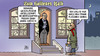 Cartoon: Hartz-Feier (small) by Harm Bengen tagged goldenes,kalb,geschlossene,gesellschaft,restaurant,lokal,kneipe,gastwirtschaft,feier,diener,hartz,pfandflaschen,pfandsammler,flaschen,armut,harm,bengen,cartoon,karikatur