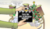 Cartoon: Haushaltsgespräche (small) by Harm Bengen tagged weihnachten,weihnachtsbaum,familie,ampel,film,klappe,fortsetzung,schuldenbremse,haushaltsgespräche,haushaltskrise,harm,bengen,cartoon,karikatur