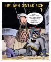 Cartoon: Helden unter sich (small) by Harm Bengen tagged helden,batman,miss,marple,superheld,comic,krimi
