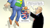 Cartoon: Hessen-Höhenflug (small) by Harm Bengen tagged hessen,höhenflug,landtagswahlen,umfragen,grüne,reporter,interview,fliegen,schweben,harm,bengen,cartoon,karikatur