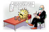 Cartoon: Höchstwertdruck (small) by Harm Bengen tagged erwartungen,höchstwerte,druck,angst,impfen,corona,virus,couch,psychologe,psychiater,harm,bengen,cartoon,karikatur