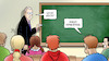 Cartoon: Homeoffice-Gesetz (small) by Harm Bengen tagged schule,schüler,lehrer,homeoffice,gesetz,harm,bengen,cartoon,karikatur