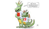 Cartoon: Hongkong-Chef (small) by Harm Bengen tagged regierungschef,hongkong,china,drachen,wahl,harm,bengen,cartoon,karikatur