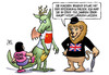 Cartoon: Hongkong (small) by Harm Bengen tagged hongkong,china,sonderhandelszone,wahlen,prostest,demokratie,grossbritannien,gb,kolonie,protektorat,loewe,drache,kind,harm,bengen,cartoon,karikatur