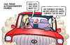 Cartoon: IAA-Trend (small) by Harm Bengen tagged iaa,automobilausstellung,frankfurt,trend,automatisiertes,fahren,selbstfahrende,autos,kfz,harm,bengen,cartoon,karikatur