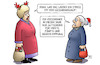 Cartoon: Impf-Gutscheine (small) by Harm Bengen tagged stress,geschenkekauf,gutscheine,impfung,weihnachten,geschenk,corona,omikron,susemil,jutta,harm,bengen,cartoon,karikatur