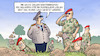 Cartoon: In den Sand (small) by Harm Bengen tagged bundeswehr,sand,buddeln,graben,uniform,militär,frieden,russland,ukraine,krieg,einmarsch,angriff,harm,bengen,cartoon,karikatur