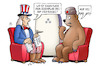 Cartoon: INF-Vertrag auf Eis (small) by Harm Bengen tagged exemplar,auf,eis,inf,vertrag,kündigung,uncle,sam,bär,kühlschrank,usa,nato,russland,abrüstung,wettrüsten,harm,bengen,cartoon,karikatur