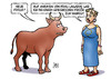 Cartoon: IWF-Haircut (small) by Harm Bengen tagged frisur,haare,lagarde,frisör,haircut,schulden,griechenland,eu,europa,stier,harm,bengen,cartoon,karikatur