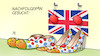 Cartoon: Johnson-Nachfolge (small) by Harm Bengen tagged johnson,nachfolge,nachfolgerin,clowns,schuhe,gb,uk,harm,bengen,cartoon,karikatur