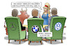 Cartoon: Kartellstrafe BMW VW (small) by Harm Bengen tagged 875,millionen,kartellstrafe,abgasskandal,diesel,bmw,vw,daimler,petze,europa,stier,kommisiion,verfahren,harm,bengen,cartoon,karikatur