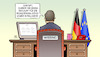 Cartoon: KI-Regeln (small) by Harm Bengen tagged chatgpt,regulierung,künstliche,intelligenz,wissing,computer,schreibtisch,digitales,ki,harm,bengen,cartoon,karikatur