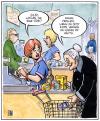 Cartoon: Kifferoma (small) by Harm Bengen tagged kiffen,oma,supermarkt,tüte