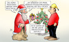 Cartoon: Klimapaket geliefert (small) by Harm Bengen tagged klimapaketchen,weihnachten,weihnachtsmann,co2,preis,pendlerpauschale,senkung,eeg,umlage,michel,überraschung,klimaschutzzusagen,klimagipfel,klimaschutzkonferenz,cop25,madrid,chile,klimaziele,klimawandel,harm,bengen,cartoon,karikatur