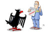 Cartoon: Klimarat-Zeugnis (small) by Harm Bengen tagged klimaschutzprogramm,klimarat,zeugnis,ungenügend,adler,bundesadler,klimawandel,kritik,harm,bengen,cartoon,karikatur