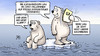 Cartoon: Klimaziele bis 2050 (small) by Harm Bengen tagged klimakanzlerin,merkel,2050,fossile,energieträger,erneuerbare,energie,klima,klimawandel,verzichten,wahl,kandidieren,kandidatur,g7,schloss,elmau,gipfel,harm,bengen,cartoon,karikatur