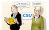 Cartoon: Koalition auf Bayerisch (small) by Harm Bengen tagged koalition,wort,woerterbuch,bayerisch,verlust,absolute,mehrheit,bayern,landtagswahl,wahlergebnis,csu,harm,bengen,cartoon,karikatur