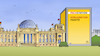 Cartoon: Konjunktur-Packstation (small) by Harm Bengen tagged konjunktur,pakete,packstation,reichstag,bundestag,post,dhl,corona,hilfspakete,harm,bengen,cartoon,karikatur