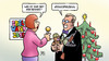 Cartoon: Kriegsspielzeug (small) by Harm Bengen tagged spielzeug,weihnachten,kriegsspielzeug,kriegseinsatz,bundesregierung,bundeswehr,soldaten,militaer,parlament,bundestag,beschluss,auslandseinsatz,kampfeinsatz,konzept,plan,strategie,syrien,irak,einsatz,tornados,fregatte,krieg,terror,is,harm,bengen,cartoon,ka