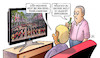 Cartoon: Kronkorken (small) by Harm Bengen tagged royal,feierlichkeiten,queen,elisabeth,uk,gb,bier,kronkorken,tv,harm,bengen,cartoon,karikatur