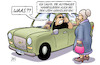 Cartoon: Lärm-Grenzwerte (small) by Harm Bengen tagged autobauer,manipulieren,lärm,grenzwerten,diesel,abgasskandal,kfz,auto,susemil,harm,bengen,cartoon,karikatur