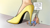 Cartoon: Lagarde und Kleinsparer (small) by Harm Bengen tagged lagarde,kleinsparer,bettler,hut,ezb,zinspolitik,spareinlagen,harm,bengen,cartoon,karikatur