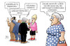 Cartoon: Linksextremismus (small) by Harm Bengen tagged linksextremismus,linksextremisten,datei,interview,europaweite,fahndung,räumung,verbote,g20,hamburg,ausschreitungen,autonome,aktivität,wirtschaftsverbrechen,susemil,harm,bengen,cartoon,karikatur