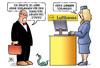 Cartoon: Lufthansa-Schlange (small) by Harm Bengen tagged lufthansa,schlange,schlangen,schalter,streiks,pilotenstreik,piloten,cockpit,harm,bengen,cartoon,karikatur