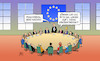 Cartoon: Macron-Merkel (small) by Harm Bengen tagged merkel,macron,europa,eu,gipfel,deutschland,konzentrieren,paar,harm,bengen,cartoon,karikatur
