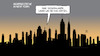 Cartoon: Manhatten-Blackout (small) by Harm Bengen tagged norddeutsche,new,york,manhatten,blackout,stromausfall,taschenlampe,skyline,harm,bengen,cartoon,karikatur