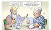 Cartoon: Medizinstudium (small) by Harm Bengen tagged medizinstudium,post,wartezeit,abgelaufen,numerus,clausus,medizinstudienplatz,susemil,harm,bengen,cartoon,karikatur