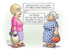 Cartoon: Melania-Rede (small) by Harm Bengen tagged melania,trump,ehemann,rede,wahlkampf,usa,weisses,haus,rosengarten,jutta,susemil,harm,bengen,cartoon,karikatur