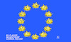 Cartoon: Meloni-Flagge (small) by Harm Bengen tagged eu,europa,flagge,neuentwurf,giorgia,meloni,italien,tunesien,seeminen,minen,gefahr,militär,abschottung,flüchtlinge,flucht,mittelmeer,boote,harm,bengen,cartoon,karikatur