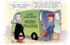 Cartoon: Messer wetzen (small) by Harm Bengen tagged schalupka,susemil,berlin,zentrale,messer,wetzen,kramp,karrenbauer,spahn,merz,merkel,nachfolge,rücktritt,cdu,vorsitz,harm,bengen,cartoon,karikatur