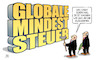 Cartoon: Mindeststeuer (small) by Harm Bengen tagged globale,mindeststeuer,ausnahmen,g20,finanzminister,grosskonzerne,vorschlaghammer,bohrer,harm,bengen,cartoon,karikatur