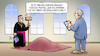 Cartoon: Missbrauchsstudie (small) by Harm Bengen tagged missbrauchsstudie,katholische,kirche,teppich,kehren,verbrechen,geistliche,priester,sünde,sexueller,kindesmissbrauch,jugendliche,harm,bengen,cartoon,karikatur