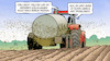 Cartoon: Mist für Berlin (small) by Harm Bengen tagged bauern,proteste,berlin,demonstration,güllewagen,mist,trecker,acker,landwirtschaft,harm,bengen,cartoon,karikatur