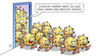 Cartoon: Mit Drosten drohen (small) by Harm Bengen tagged viren,corona,kinder,wild,regeln,aufheben,freedom,day,drosten,virologe,harm,bengen,cartoon,karikatur