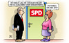 Cartoon: Nahles und EU-Ausländer (small) by Harm Bengen tagged nahles,arbeitsministerin,sozialleistungen,eu,ausländer,einschränken,spd,afd,populismus,rechts,harm,bengen,cartoon,karikatur