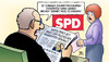 Cartoon: Napolitano (small) by Harm Bengen tagged napolitano,italien,praesident,wahl,bundetagswahl,steinbrueck,spd,kandidat,zeitung,presse,harm,bengen,cartoon,karikatur