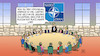 Cartoon: NATO-Lieferungen (small) by Harm Bengen tagged nato,lieferungen,geld,waffen,russen,platz,stahlhelme,aussenminister,gipfel,sandsäcke,russland,ukraine,krieg,harm,bengen,cartoon,karikatur