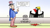 Cartoon: Nord Stream-Sanktionen (small) by Harm Bengen tagged pipeline,okay,gas,russland,usa,deutschland,nord,stream,adler,bundesadler,uncle,sam,sanktionen,harm,bengen,cartoon,karikatur